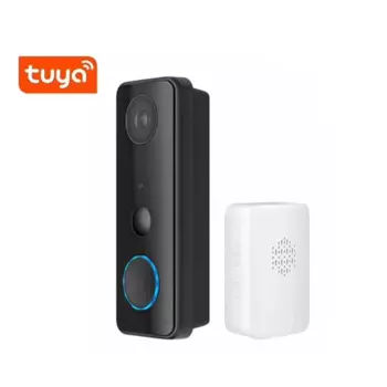3MP 1296P приложение Tuya низкое соотношение Wi-Fi IP дверной звонок Интерком долгое время в режиме ожидания Визуальный дверной глазок с сигналом Видео дверной телефон