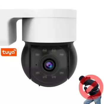 3MP 1296P Tuya APP Беспроводная PTZ IP-купольная камера Уличная водонепроницаемая AI Обнаружение гуманоидов Домашняя безопасность CCTV Радионяня