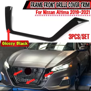 3 шт., полосы для переднего бампера автомобиля Nissan Altima 2019-2021