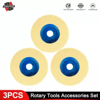 3 шт. шерстяной полировальный диск HAMPTON 100 мм