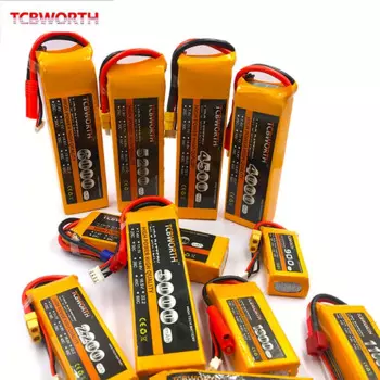3S RC Toy LiPo аккумулятор 11,1 В 3300 3800 4200 5200 6000 мАч 25C 35C 60C для радиоуправляемых самолетов Quadrotor Car Drone 3S аккумуляторы