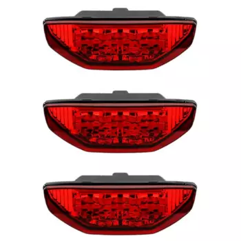 3X Red ATV Tail светильник Tail для Honda TRX420 TRX500 Rancher Foreman TRX 400EX RUBICON TRX250 2006-2015
