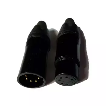 400 шт./лот NC5MXX NC5FXX Штекерный 5-контактный разъем XLR с 200 шт. NC5MXX и 200 шт. NC5FXX