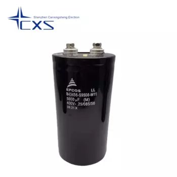 400V5000UF EPCOS Siemens B43456-S9508-M11 инвертор из алюминия объем электролитного конденсатора 77*145 мм