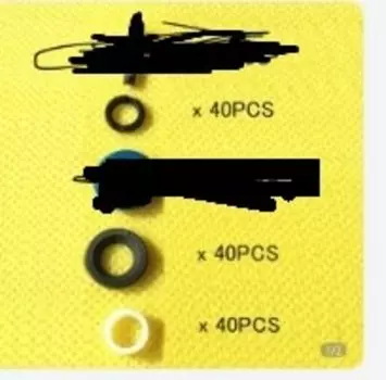 40 комплектов/120 шт. ремонтные комплекты топливных форсунок GDI для PE01-13-250B для Mazda 3 2.0L 2012-2013 CX-5 2.0L 2013-2014 (AY-RKG907)