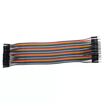 40-контактный разъем 10 см, 15 см, 20 см, 30 см Dupont Line «штырь-штырь» «гнездо-гнездо»