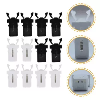 40 Pcs Trash Can Buckle Garbage Accessory Push Button for Bucket Accessories Fastener Waste Bin Press Plastic Buttons Part