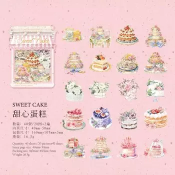 Набор стикеров Alideco 40 шт.