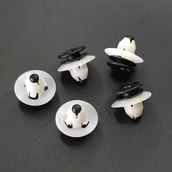 40 шт. автомобильные внутренние панели, дверные карты и чехлы на столбы, подходят для Volvo 30653441 Пластиковые зажимы для обшивки дверей автомобиля, крепеж