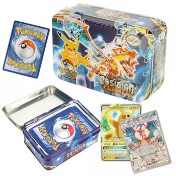 40 шт. карты покемонов EX Obsidian Flames Booster Box карты покемонов английская версия копия