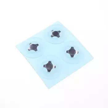 40 шт. пылезащитный металлический купол с одним ключом 7,0 мм крест-форма защелка Rohs новый заказ OEM приветствуется