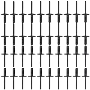 40 шт. зажим для автомобильного бампера, пластиковые расширительные глухие заклепки 6 мм для BMW X1 E84 X3 E83 F25 X5 E53 E70 X6 E71 E72 7, крепеж для колесных арок