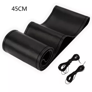 40 см, 42 см, 45 см, 47 см, 50 см, автомобильный грузовик, очень большой плетеный чехол на руль из искусственной кожи, универсальные автомобильные аксессуары для интерьера