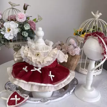 40 см хлопковая кукла красная одежда, 20 см кукольная одежда Xingdailu /Lina / Beier Женская, 50-55 см Кукольное платье реборн Бесплатная доставка