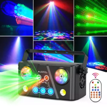 40 Вт RGB Bee-eye Beam Effect Disco Ball Light DMX512 Управление звуковой активацией и беспроводной пульт дистанционного управления для Club DJ Show Party