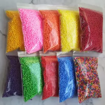 Пенополистирольные шарики Felicoalice 40г 2-3,5/4-6 мм