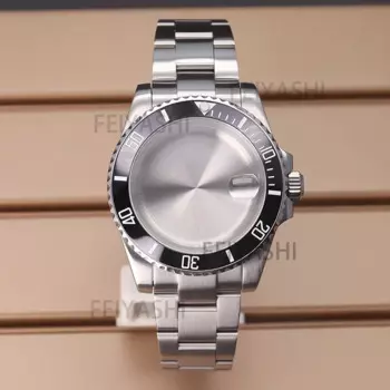 40mm Men's Watch Kit 316 Stainless Steel For Seiko Nh34 Nh35/36/38 ETA 2824 Miyota 8215 Movement 28.5mm Dial 20mm Bracelet Parts