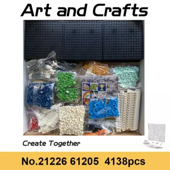 4138 шт., Детский конструктор «мозаика»