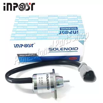 41-6383 Соленоид остановки отключения TK 41-6383 TK 41-4306 TK 416383 Для двигателя Yanmar заменяет Thermo King 12 В.