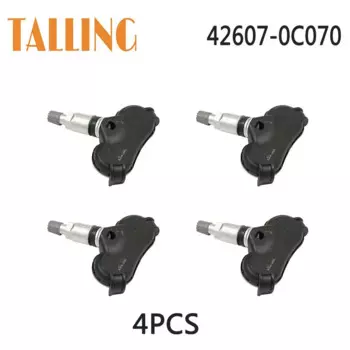 42607-0C070 4 шт. датчик давления в шинах TPMS для Toyota Sienna Tundra Sequoia 2006-2020 Acura TL RLX Hyundai Elantra 426070 C070