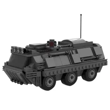 429 шт., военная техника, автомобиль APC, танк, вооруженная модель автомобиля, строительные блоки Juguetes для детей и взрослых, игрушки, подарки на день рождения
