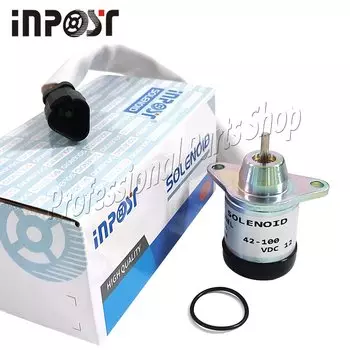 42-100 12 В соленоидный Отключение подачи топлива для Thermo King 42100 42-100 41-9100 42-0100