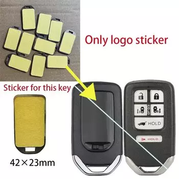 42*23 мм DIY эмблема логотип Замена наклейки эмблема для Honda