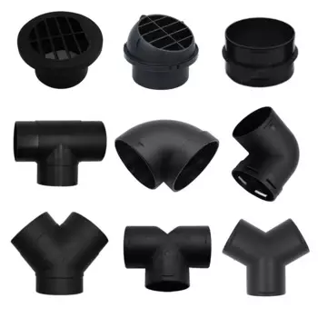 42 мм/60 мм/75 мм дизельный стояночный обогреватель, воздуховод T Y, коленчатая труба, выпускной разъем для Eberspaecher Webasto