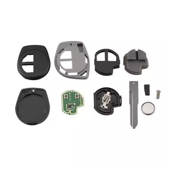 433 МГц, 2 кнопки, бесключевой необрезанный флип-брелок с чипом ID46 для SUZ UKI SWIFT SX4 Alto JIMNY VITARA IGNIS Splash 2007-2013