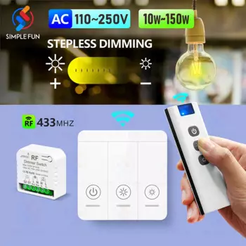 Беспроводной диммер SLMPLEFUN 433 МГц