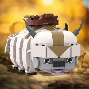 439 шт., набор строительных блоков анимационная фигурка Aang Appa Momo