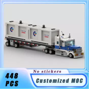 448 шт., Детский конструктор «классический городской автомобиль»