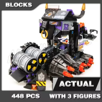 448 шт., Детский Танк «Железный бык»