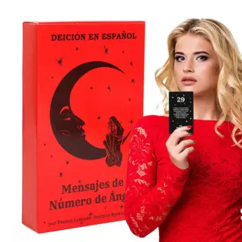 44 шт., мужские комиксы с ангелом, Таро, карточка оракула, таинственные гадания, комиксы, таро, карточная игра, настольная игра, английские игральные карты