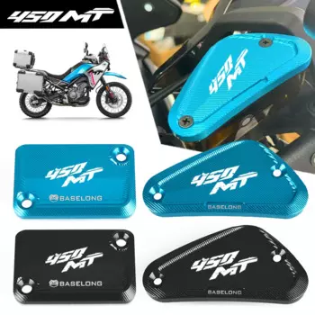 450 MT Motorcycle Accessories Front Rear Brake Clutch Fluid Reservoir Cover Caps FOR CFMOTO CF MOTO 450MT IBEX450 2023 2024 2025