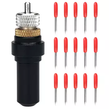 45 градусов 15 шт. Summa плоттер виниловый резец ножи лезвия + 1 шт. держатель лезвия Summa резка фрезерование резьба инструмент