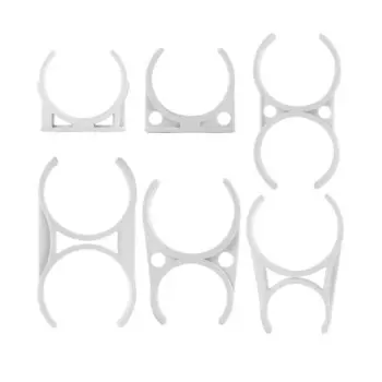 Пластиковые фиксирующие зажимы CNWIKIYA 45/55/80 мм белые