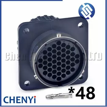 48-контактный автомобильный водонепроницаемый разъем, вилка жгута проводов 192900 -0469 192900 -0475 TN0S24-0048S1L TN6S24-0048P1L Для пушки ITT