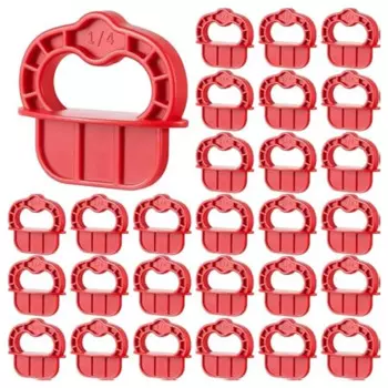 48 шт. палубный коврик 1/4 дюйма палубные разделительные кольца палубный зажим разделитель для обработанных под давлением композитных Досок Настил инструмент