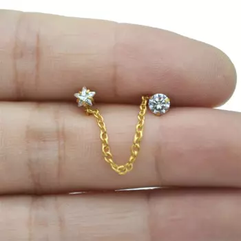 48 шт., женские Украшения для пирсинга из нержавеющей стали