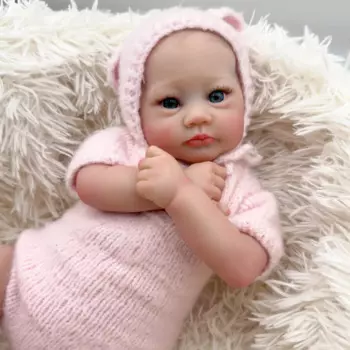 48 см уже готовая кукла Bebe Reborn Lali, ручная краска Genesis, 3D тон кожи с видимыми венами, игрушка Reborn Baby Doll