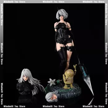 48см ЙоРХ No. 2-тип B NieR Automata, экшн-фигурка, игровая периферия, треглавый орел, подвижная фигурка из ПВХ, модель игрушки, куклы, подарки