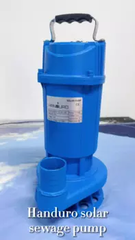 48v 550w 0.7hp 7m 3/h 18m handuro dc солнечный насос для очистки сточных вод