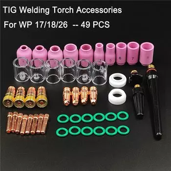 49 шт., термостойкие стеклянные линзы #10 для сварочных работ