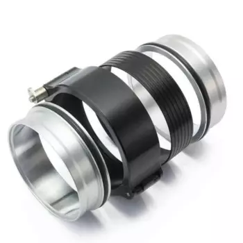 4 ''102 мм алюминиевый быстроразъемный HD V-образный зажим для впускного интеркулера Трубы черный красный синий