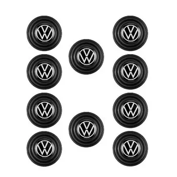 4/10/20 шт. автомобильный Стайлинг двери автомобиля, силиконовая защитная накладка для предотвращения столкновений, бесшумные буферные наклейки для Volkswagen VW Golf 6 7 MK4 TSI