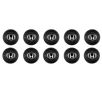 4/10 шт., звукоизоляция багажника двери автомобиля, амортизирующая противоударная накладка, наклейки, аксессуары для Honda Civic 10th 11th Gen