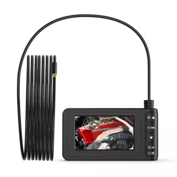 4,3-дюймовый 2MP 1080P 5,5 мм ручной эндоскоп для осмотра CMOS бороскоп водонепроницаемая цифровая камера для микроскопа