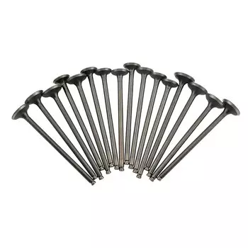 4,47 мм впускной выпускной клапан двигателя мотоцикла, комплект штока выпускного клапана для Kawasaki ZZR400 ZZR 400, впускной выпускной клапан