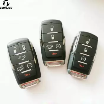 4 5 6 кнопок умный дистанционный автомобильный чехол для ключей для Chrysler для Ram 1500 Новый внедорожный 2019 2018 2010 Fob